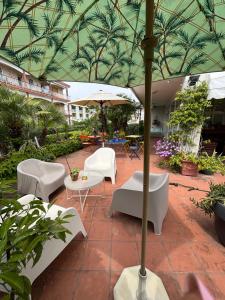Zahrada ubytování Hotel Le Palme " Adults only " + 37 fotografií