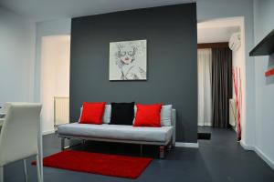 Plano de Living Aparthotel