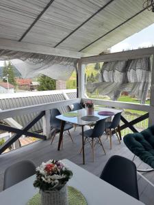 O zonă de relaxare la Nord Cottage