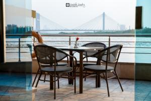 Ein Balkon oder eine Terrasse in der Unterkunft Nile Transportation hotel