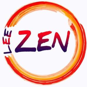 a drawing of a zen sign in a circle at Lee ZEN in Leezen
