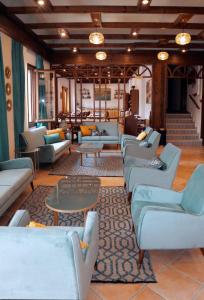 Гостиная зона в Hotel Molyvos I