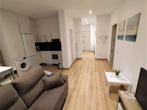 TV a/nebo společenská místnost v ubytování Charming Apartment in Ourense overlooking the City