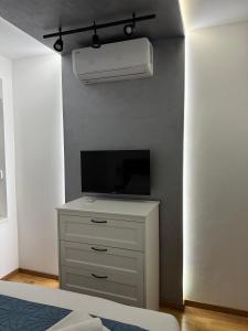 TV a/nebo společenská místnost v ubytování Apartment Zidaric