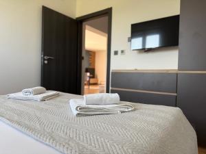 Postel nebo postele na pokoji v ubytování Apartment Zidaric