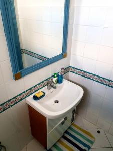 Koupelna v ubytování Duplex Hôtel Golden Carthage
