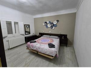 Postel nebo postele na pokoji v ubytování Mas Sara