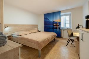 Posteľ alebo postele v izbe v ubytovaní Modern Apartment, Full Kitchen, for 6