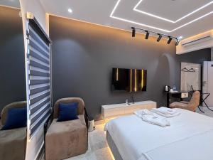 Postel nebo postele na pokoji v ubytování Blackwood Hotels