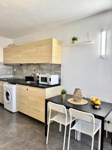 Η κουζίνα ή μικρή κουζίνα στο La Casita de Aiko e Yuki