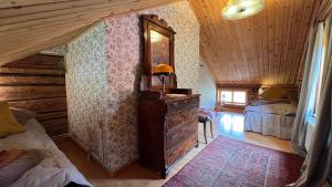 Voodi või voodid majutusasutuse Timjan Forest Resort toas