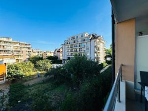 a view from the balcony of a apartment building at SAINT ELENA APART COMPLEX 47 Studio in Sunny Beach