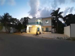 Bygningen som villaen ligger i