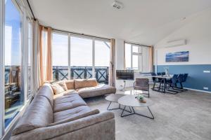 Penthouse Zeezicht - Residence Kabbelaarsbank (6 P) - not for companiesにあるシーティングエリア