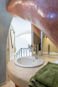 A bed or beds in a room at Corte Del Campanaro