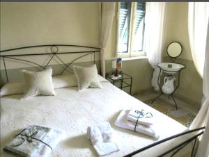 Postel nebo postele na pokoji v ubytování Bed and Breakfast Evelina