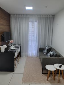 Blend - Apt 1011 com Garagem休息區