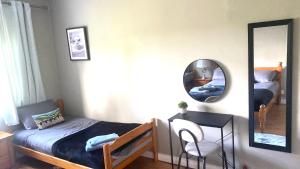 A bed or beds in a room at Gra accommodations athy