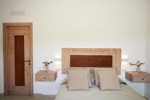Katil atau katil-katil dalam bilik di Porto Cervo-Villa La Gjanda