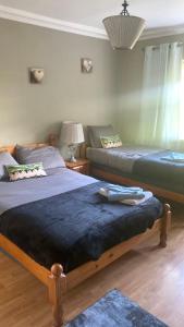 A bed or beds in a room at Gra accommodations athy