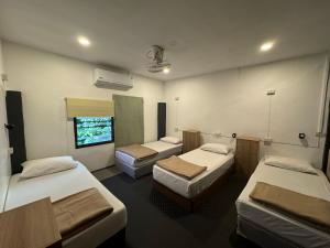 Postel nebo postele na pokoji v ubytování Pupa Hostel