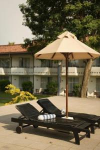 Zahrada ubytování Hibiscus Beach Hotel & Villas