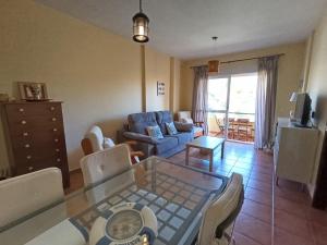 Et opholdsområde på Apartamento Islantilla Golf