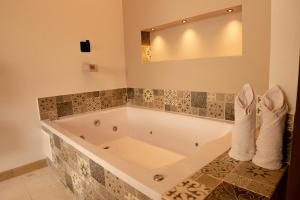 Koupelna v ubytování La Casona Hotel Boutique + 37 fotografií