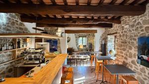 Kuchyň nebo kuchyňský kout v ubytování Bio Agriturismo Il Vigno