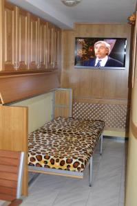 A seating area at Privat Pod Skalkou
