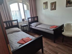 Łóżko lub łóżka w pokoju w obiekcie Ubytování pod Pálavou