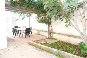 A garden outside Case al mare in Salento - bilocale B9