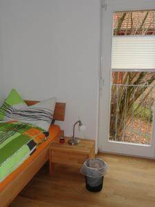 Ein Bett oder Betten in einem Zimmer der Unterkunft Bed and Breakfast Wegmann
