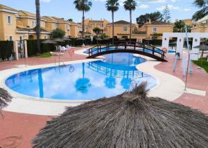 The swimming pool at or close to Vera marinas - relax and privacy