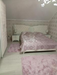 Postel nebo postele na pokoji v ubytování U katky + 2 fotografie