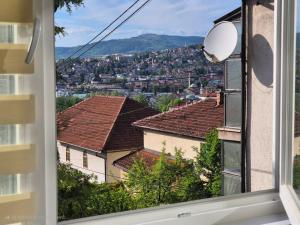 a view from a window of a city at Old Town Bistrik - Free parking in Sarajevo
