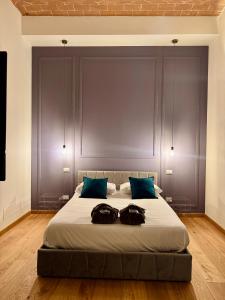 Postel nebo postele na pokoji v ubytování Muradelle B&B