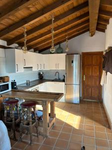 Kuchyň nebo kuchyňský kout v ubytování Casa Santierno