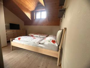 Postel nebo postele na pokoji v ubytování Appartment Lukasser