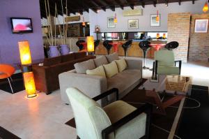 Χώρος καθιστικού στο Arapey Oasis Termal Hotel