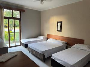 Valle Hotel客房内的一张或多张床位