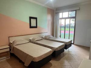 Valle Hotel客房内的一张或多张床位
