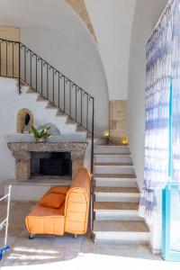A seating area at Corte Del Campanaro