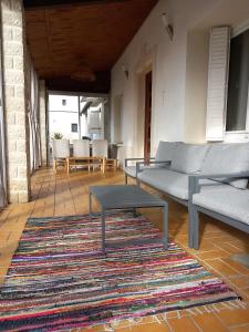 Χώρος καθιστικού στο Les oliviers