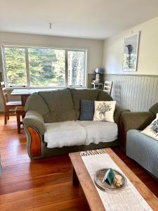 Χώρος καθιστικού στο Waitawhiti Country Retreat - Knucklebone Lodge