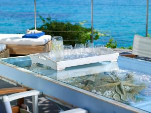 Nápoje v ubytovaní Paradisso Beach Villas