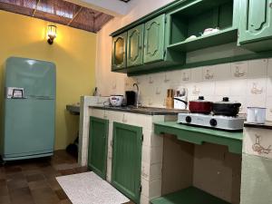 Dapur atau dapur kecil di Casita Vintage AC