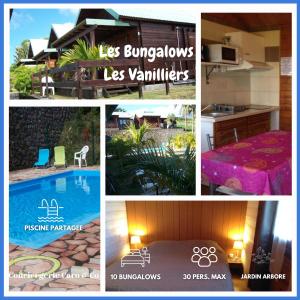 Fotografie z fotogalerie ubytování Les Bungalows les Vanilliers, Sud Sauvage avec piscine v destinaci Saint-Joseph