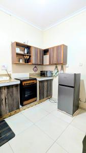 Kuchyň nebo kuchyňský kout v ubytování Ahva III Residence