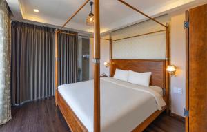 Postel nebo postele na pokoji v ubytování Guava Hill Boutique Hotel